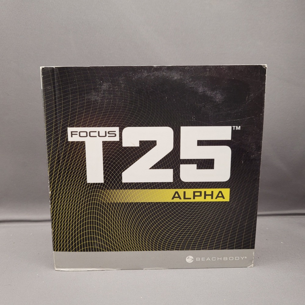 Beachbody Focus T25 Alpha and Beta Cycle (DVD, 2013) Shaun T
